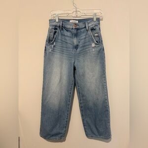 Level 99 Sky Blue Ankle Jeans